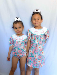 Smocked big sis Dress