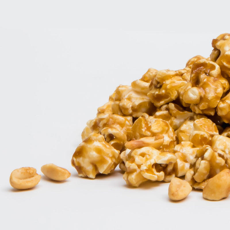 Caramel Peanut Popcorn