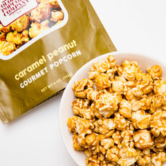 Caramel Peanut Popcorn