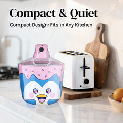 Ice Cream Maker Machine for Kids – 1.2 Quart Electric Ice Cream Makers