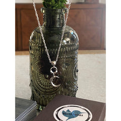 TINY MOON NECKLACE