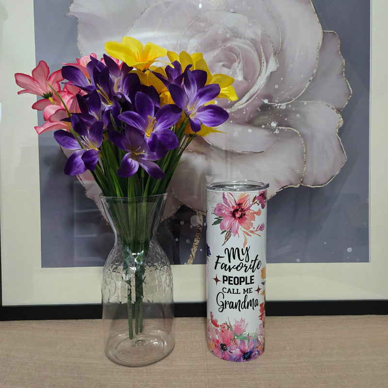 My Favorite People Call Me Grandma Tumbler