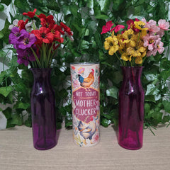 Funny Chicken "Not Today Mother Clucker" Tumbler